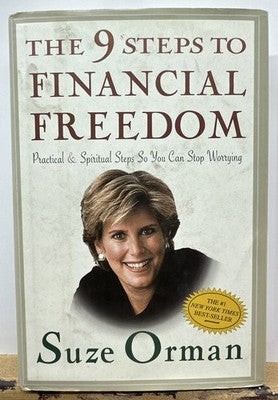 The 9 Steps To Financial Freedom - Suze Orman Book In Good Condition