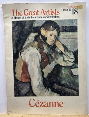 The Great Artists Book 18 Ce'zanne Magazine In OK Condition
