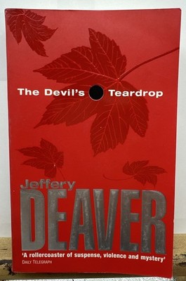 The Devil's Teardrop - Jeffery Deaver Novel In Good Condition