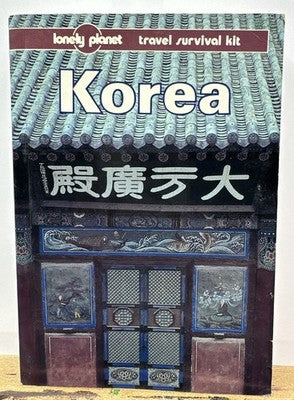 Lonely Planet Travel Survival Kit Korea Book In Good Condition