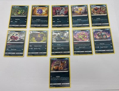 11 X Pokemon Dark Trading Cards Collection Random Years & Series GC 8778-86