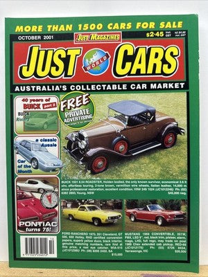 Just World Cars October 2001 Issue 68 Magazine In Good Condition