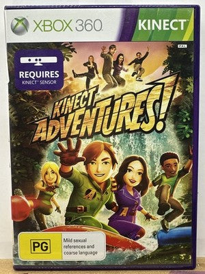 Kinect Adventures! PAL Xbox 360 Incomplete In Good Codnition 9838