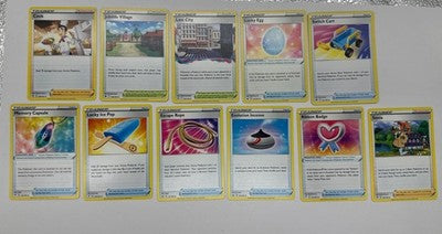 11 X Pokemon Training Trading Cards Collection Random Years & Series GC 8778-41