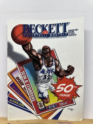 Beckett Basketball Monthly Magazine September 1994 In Good Condition