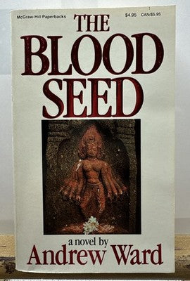 The Blood Seed - Andrew Ward Novel In OK Condition