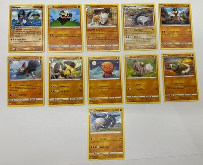 11 X Pokemon Fighting Trading Cards Collection Random Years & Series GC 8778-102
