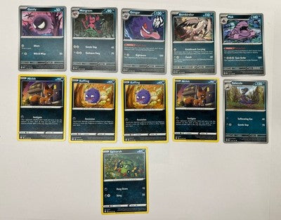 11X Pokemon Dark Trading Cards Collection Random Years & Series GC 8778-84