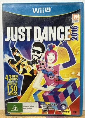 Just Dance 2016 Nintendo Wii U Complete PAL In Good Condition 10372