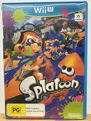 Splatoon Nintendo Wii U Incomplete PAL In Good Condition 10183