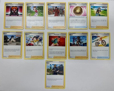 11 X Pokemon Training Trading Cards Collection Random Years & Series GC 8778-37