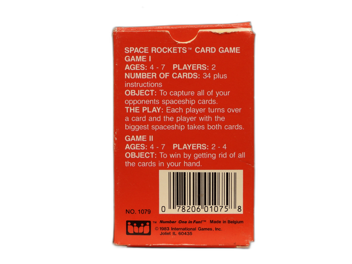 1983 Land Race Card Game By International Games