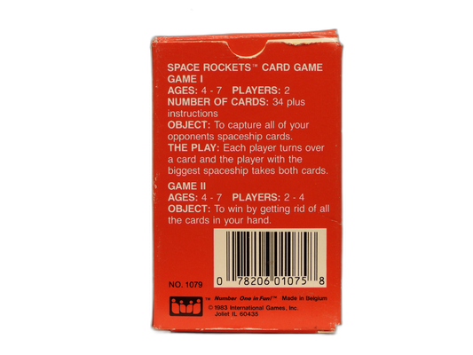 1983 Land Race Card Game By International Games