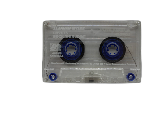 Alannah Myles Love Is Rock This Joint Cassette Single Atlantic