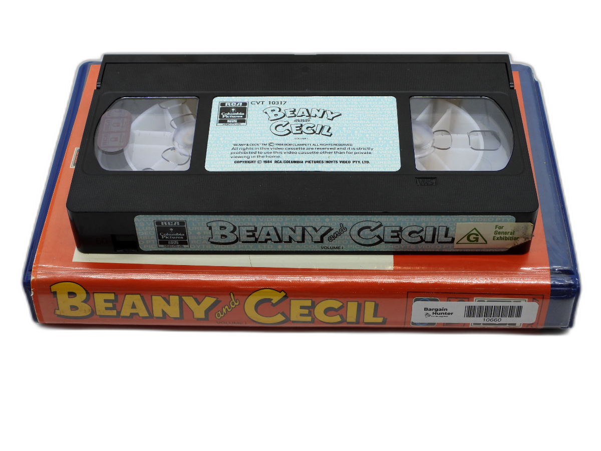 Beany and Cecil Volume 1 Vhs Tape Rca Columbia Pictures