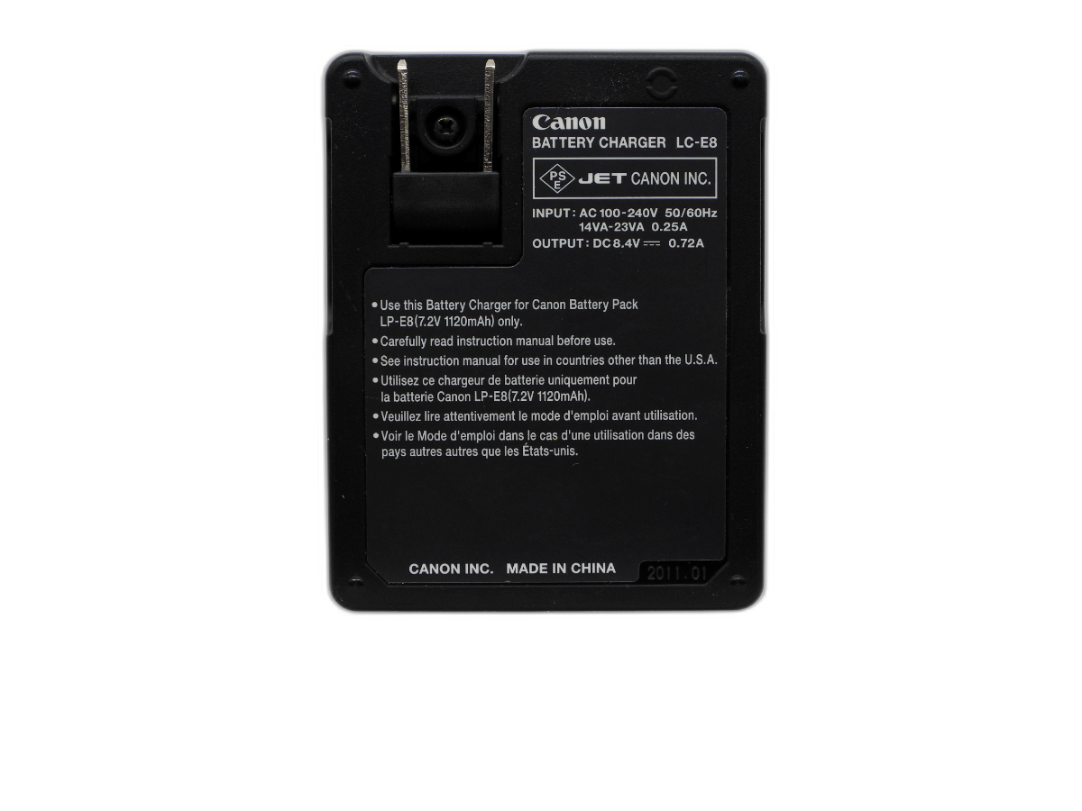 Canon Lc E8 Battery Charger