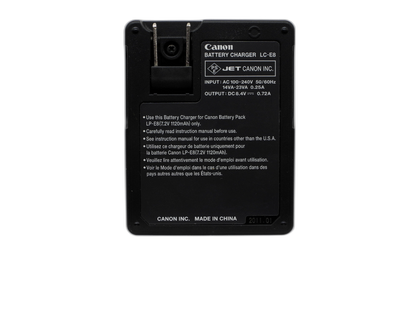 Canon Lc E8 Battery Charger