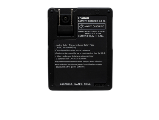 Canon Lc E8 Battery Charger