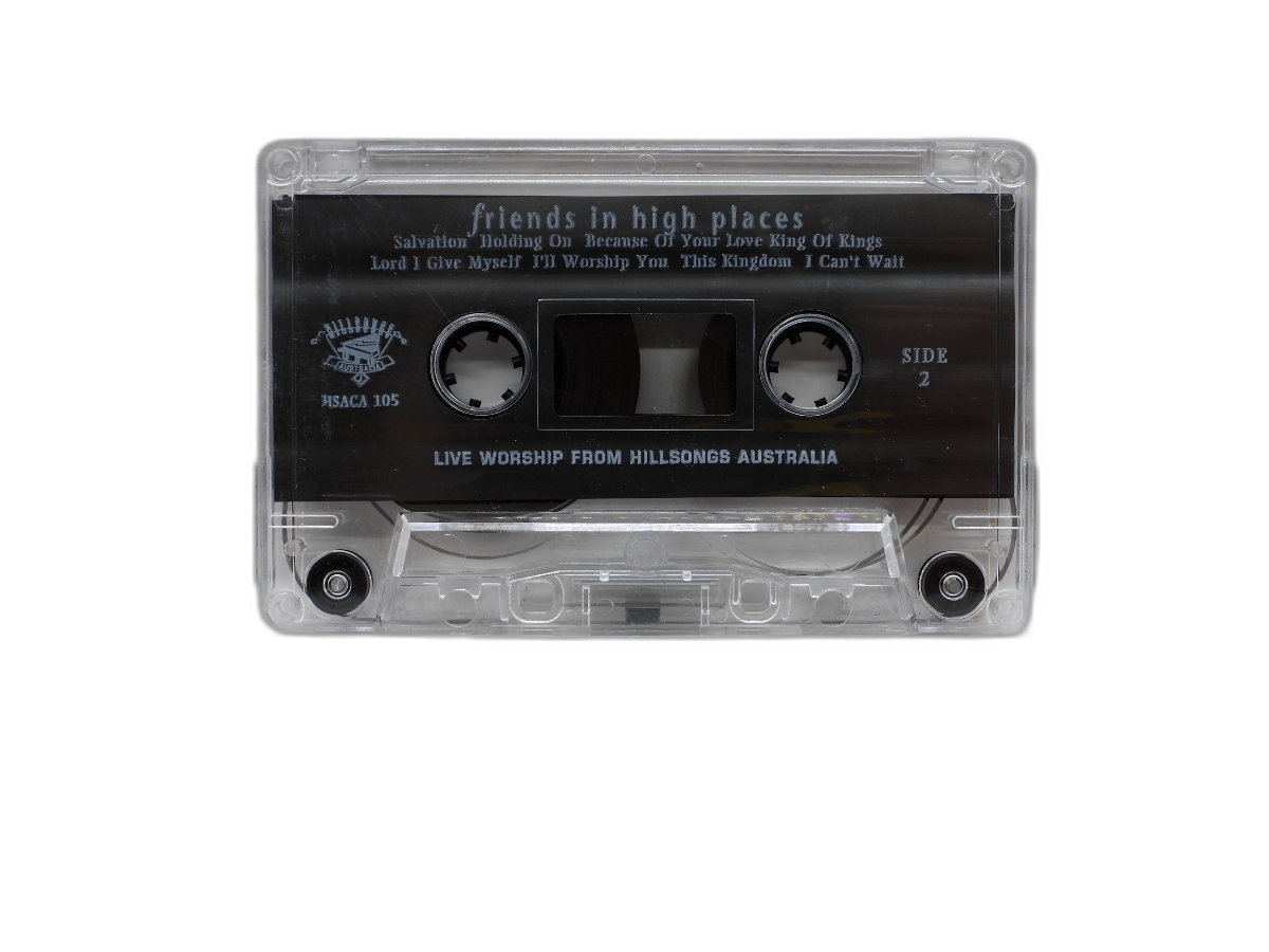 Hillsongs Australia Friends in High Places Cassette Tape