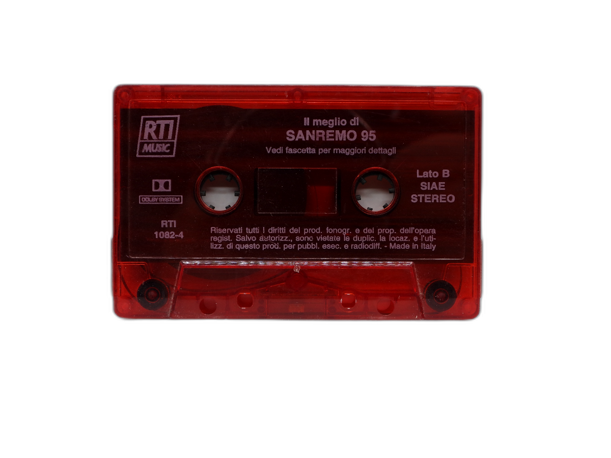 Il Meglio Di Sanremo 95 Music Cassette Rti Music