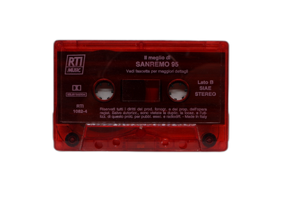 Il Meglio Di Sanremo 95 Music Cassette Rti Music