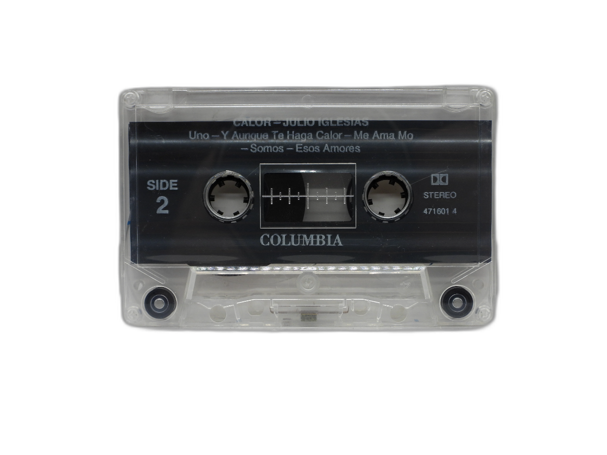 Julio Iglesias Calor Cassette Tape Columbia