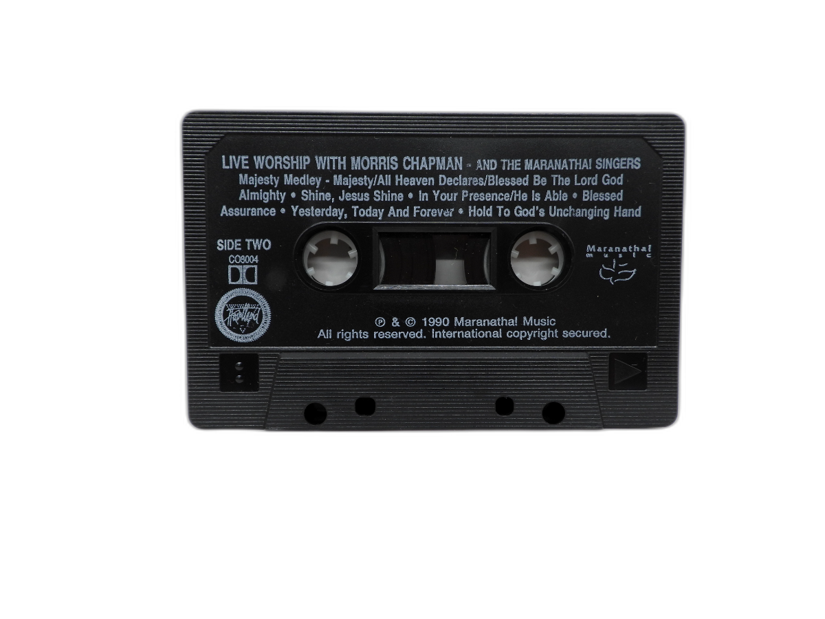 Live Worship With Morris Chapman and Maranatha Singers Cassette Maranatha! Music