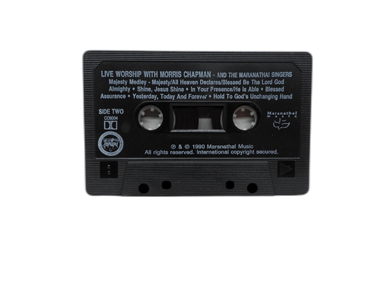 Live Worship With Morris Chapman and Maranatha Singers Cassette Maranatha! Music