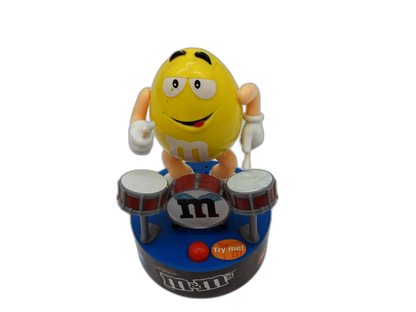 M&m's Yellow Drum Playing Figure