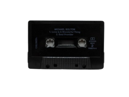 Michael Bolton Cassette Tape Love Is a Wonderful Thing Soul Provider Columbia