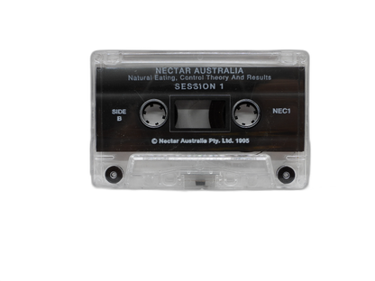 Nectar Australia Natural Eating Control Audio Cassette Session 1 1995