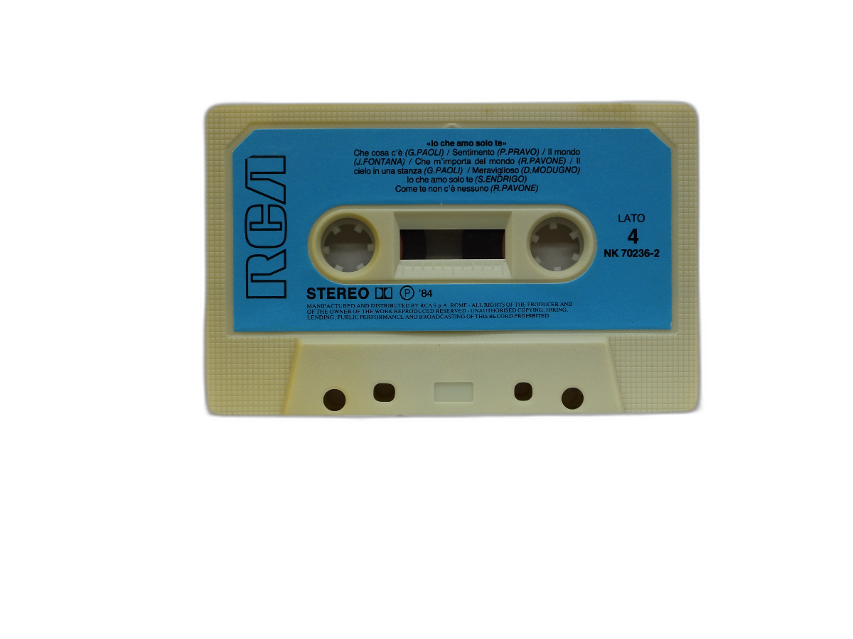 Rca Nk 70236 2 Italian Music Cassette 1984