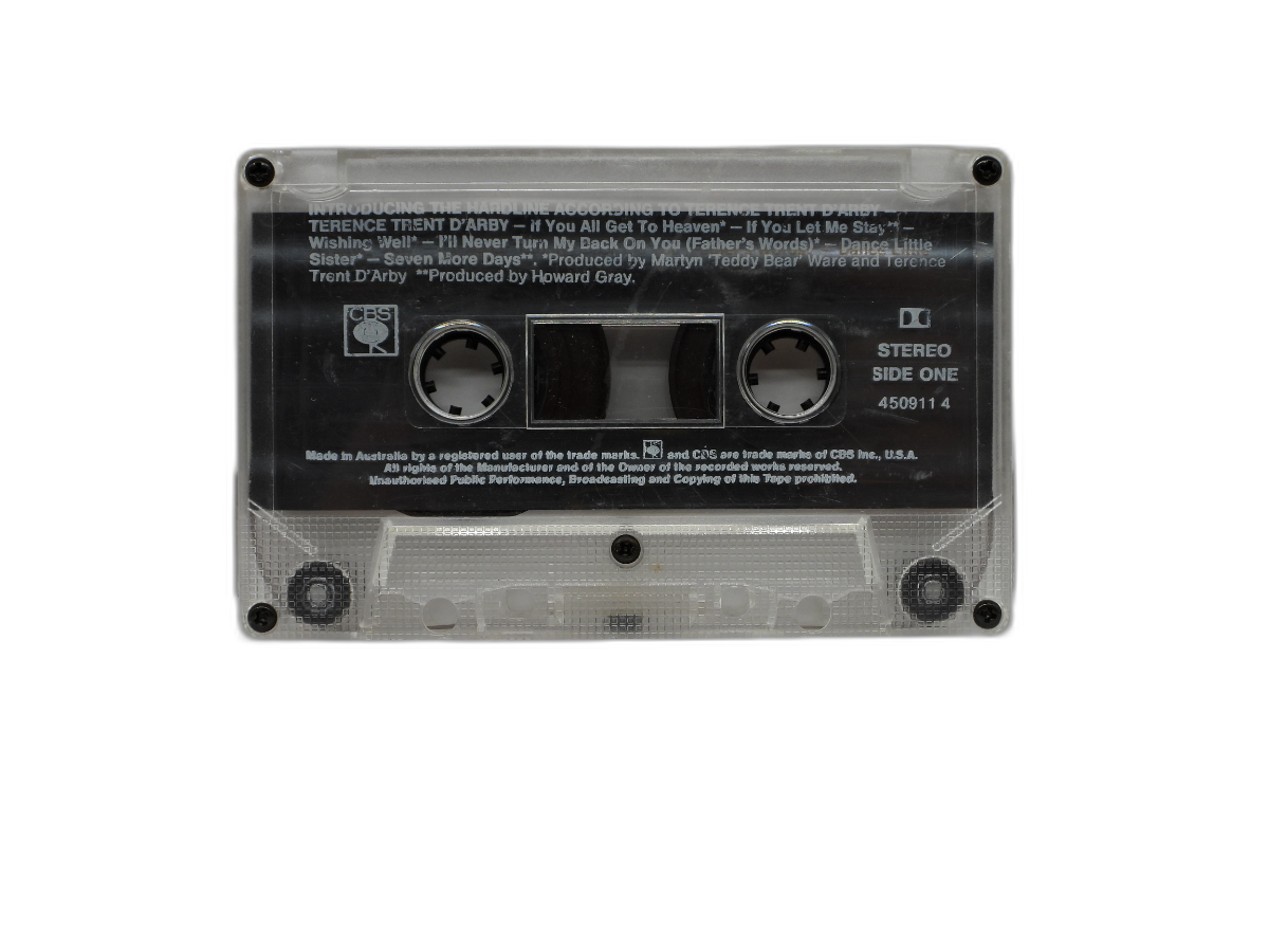 Terence Trent D'arby Introducing the Hardline Cassette Tape Cbs