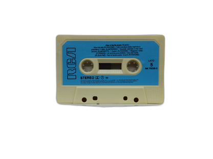 Rca Vengo Anch'io No Tu No / Non È Facile Avere 18 Anni Music Cassette 1984