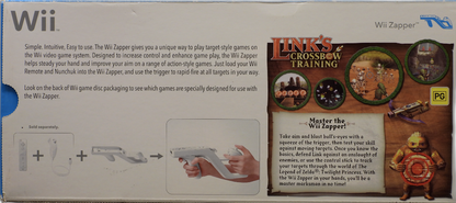 Nintendo Wii Zapper With Link's Crossbow Training Game