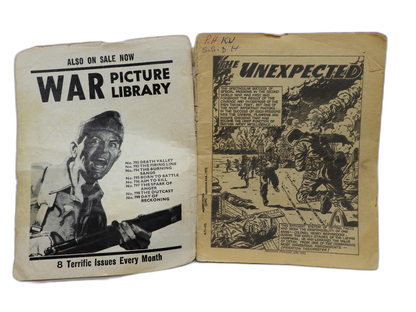 Fleetway Library Battle Picture Library No. 672 the Unexpected War Comic