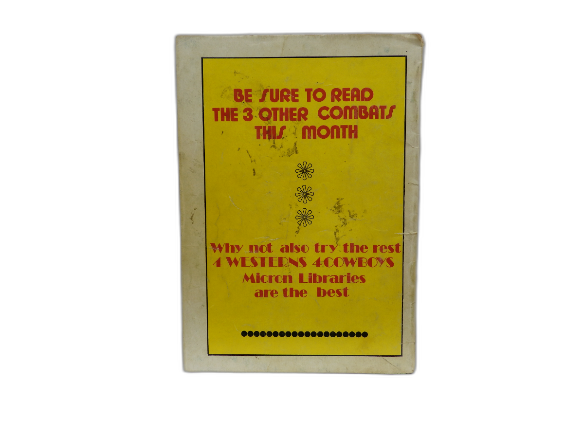 Micron Combat Picture Library No. 1173 How Dead? War Comic Book