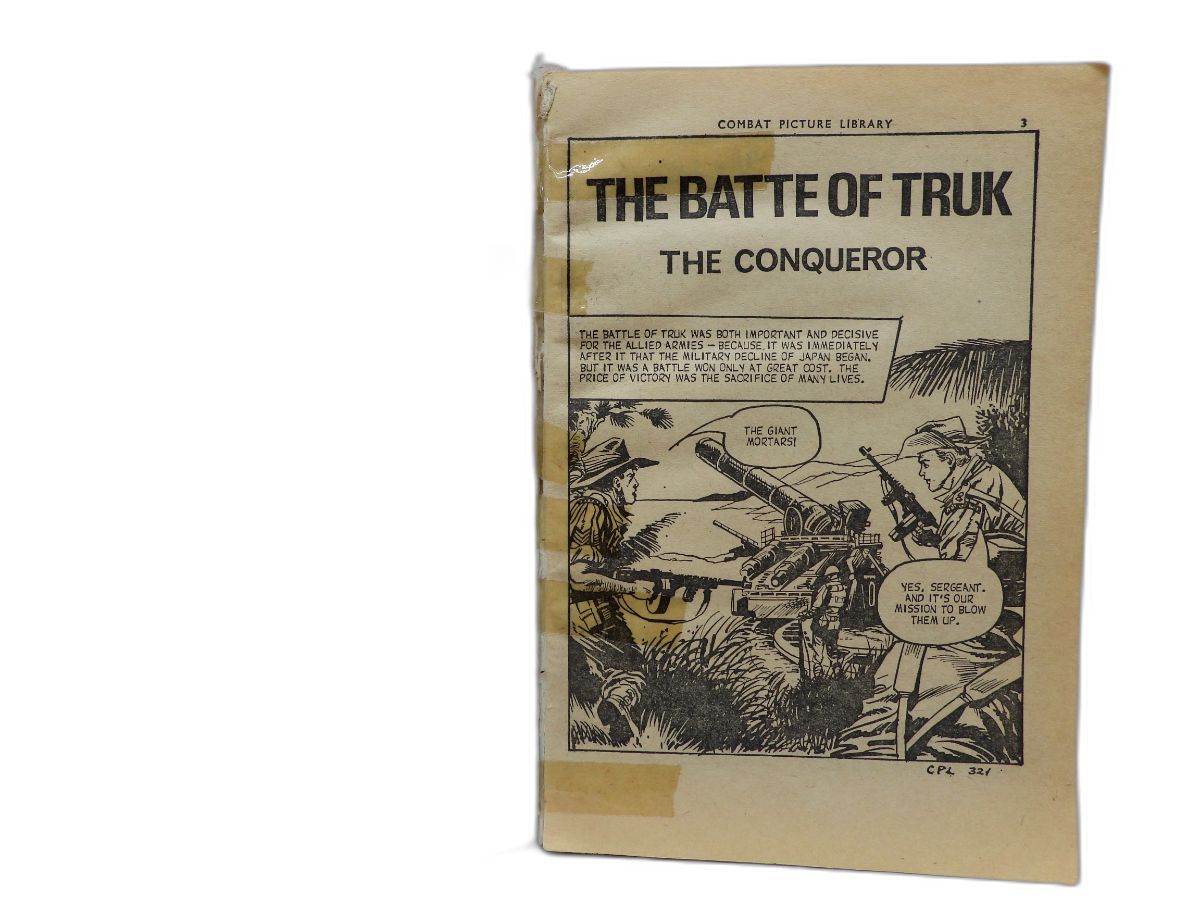 Combat Picture Library No. 321 the Battle of Truk War Comic