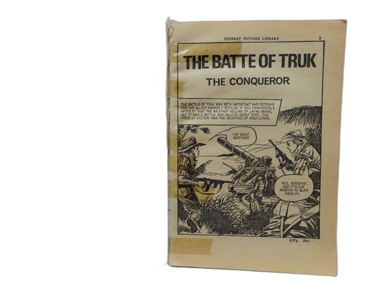 Combat Picture Library No. 321 the Battle of Truk War Comic