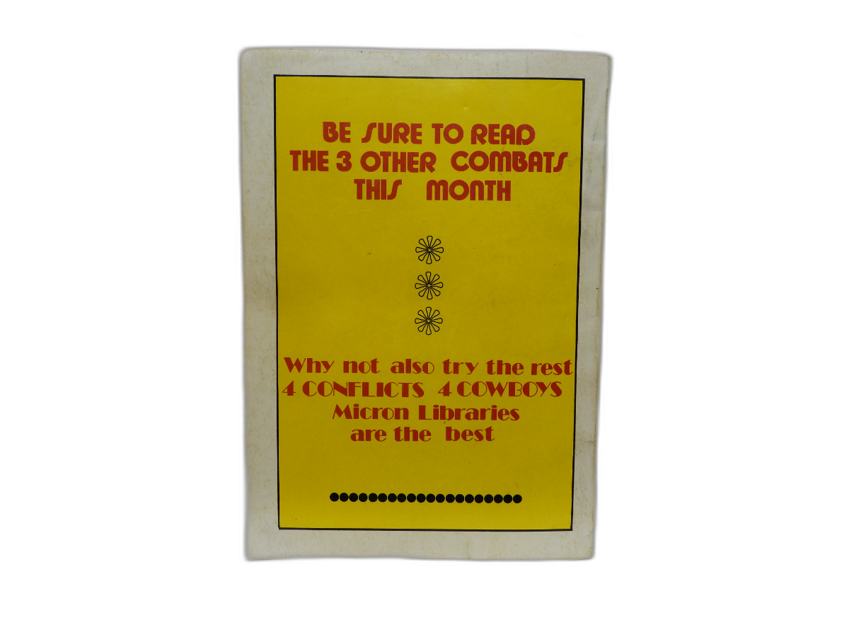 No Escape Combat Picture Library War Comic Micron