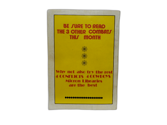 No Escape Combat Picture Library War Comic Micron