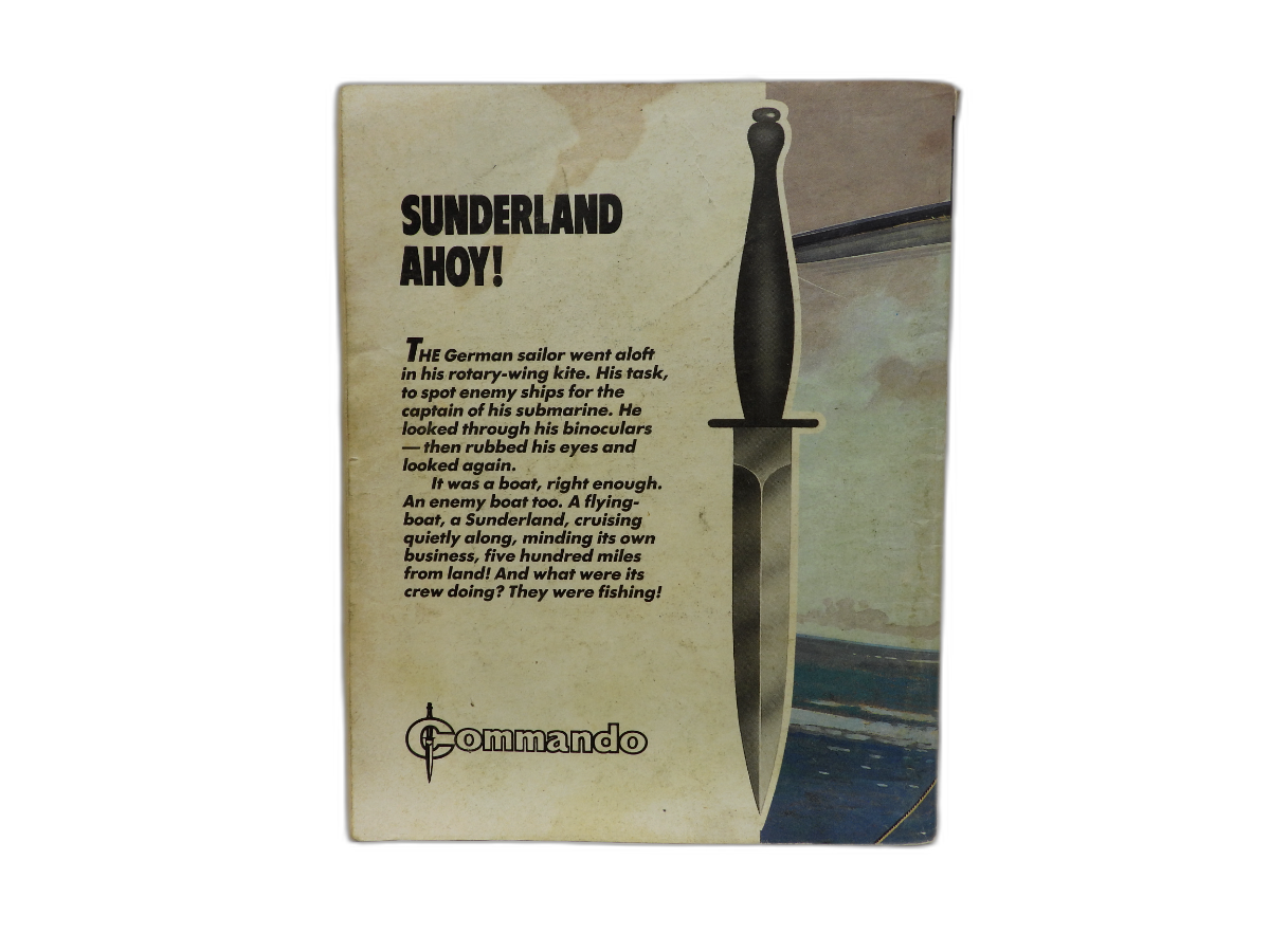 Commando Sunderland Ahoy War Stories Comic No. 2115