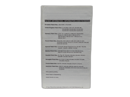 Nintendo 64 Instruction Manual Game