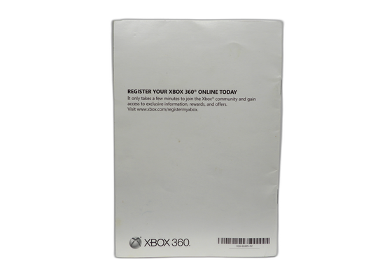 Xbox 360 Setup Guide Manual Game