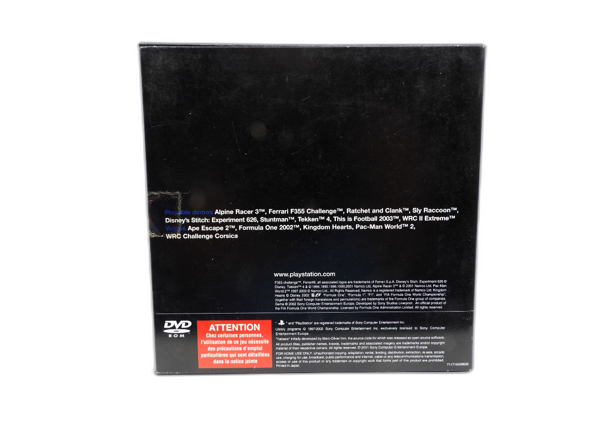 Sony PlayStation 2 Demo Disc Cover Only PAL PBPX 95514 No Disc