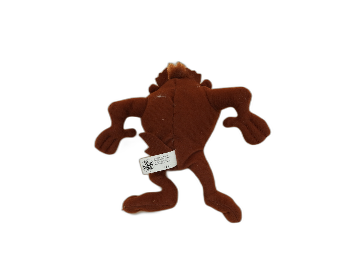 Space Jam Taz Tasmanian Devil Plush Toy 7" Mcdonald's Happy Meal