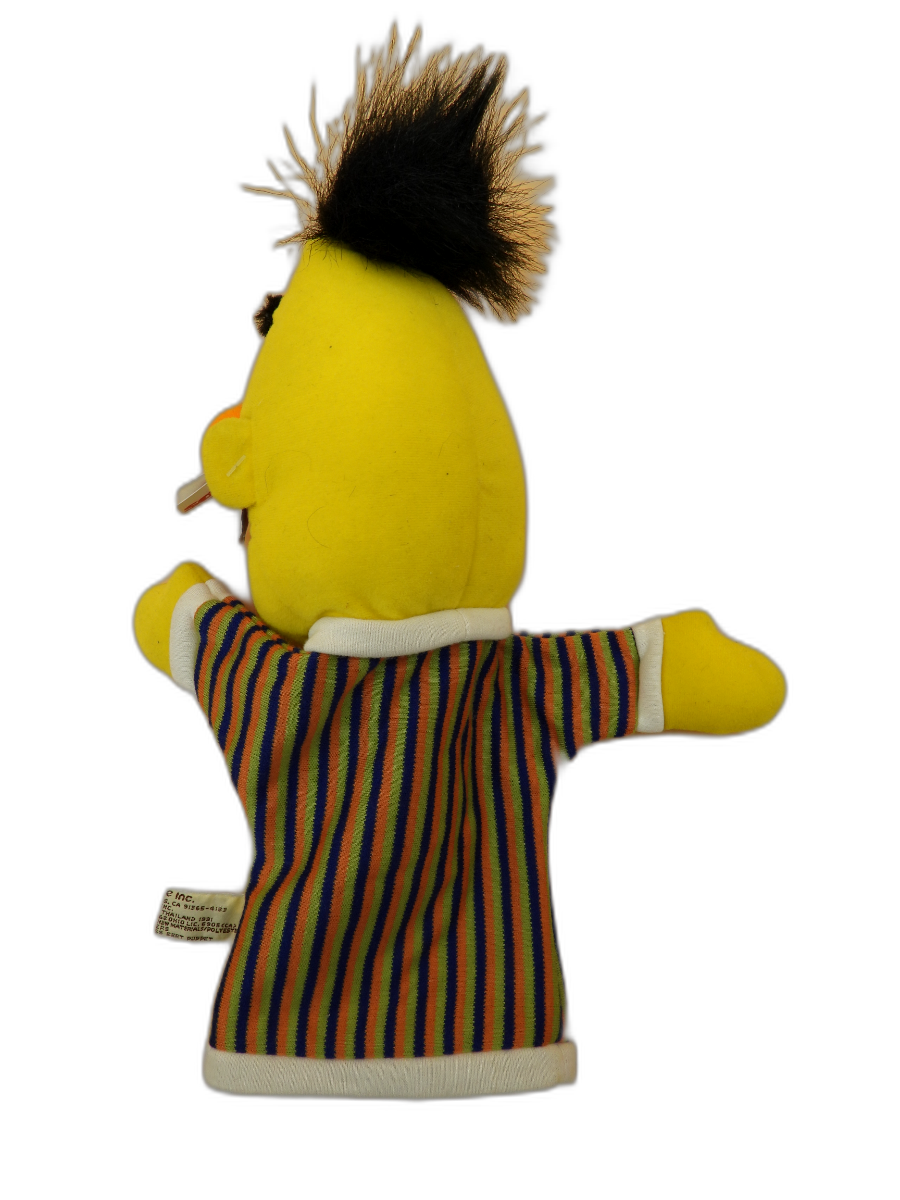 Applause Bert Muppets Plush Hand Puppet