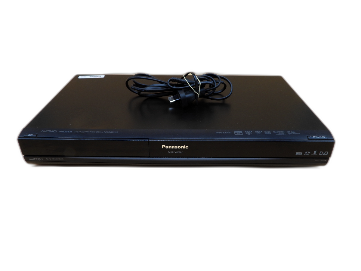 Panasonic Dmr Xw380 Dvd Recorder Hdd Twin Tuner Hdmi