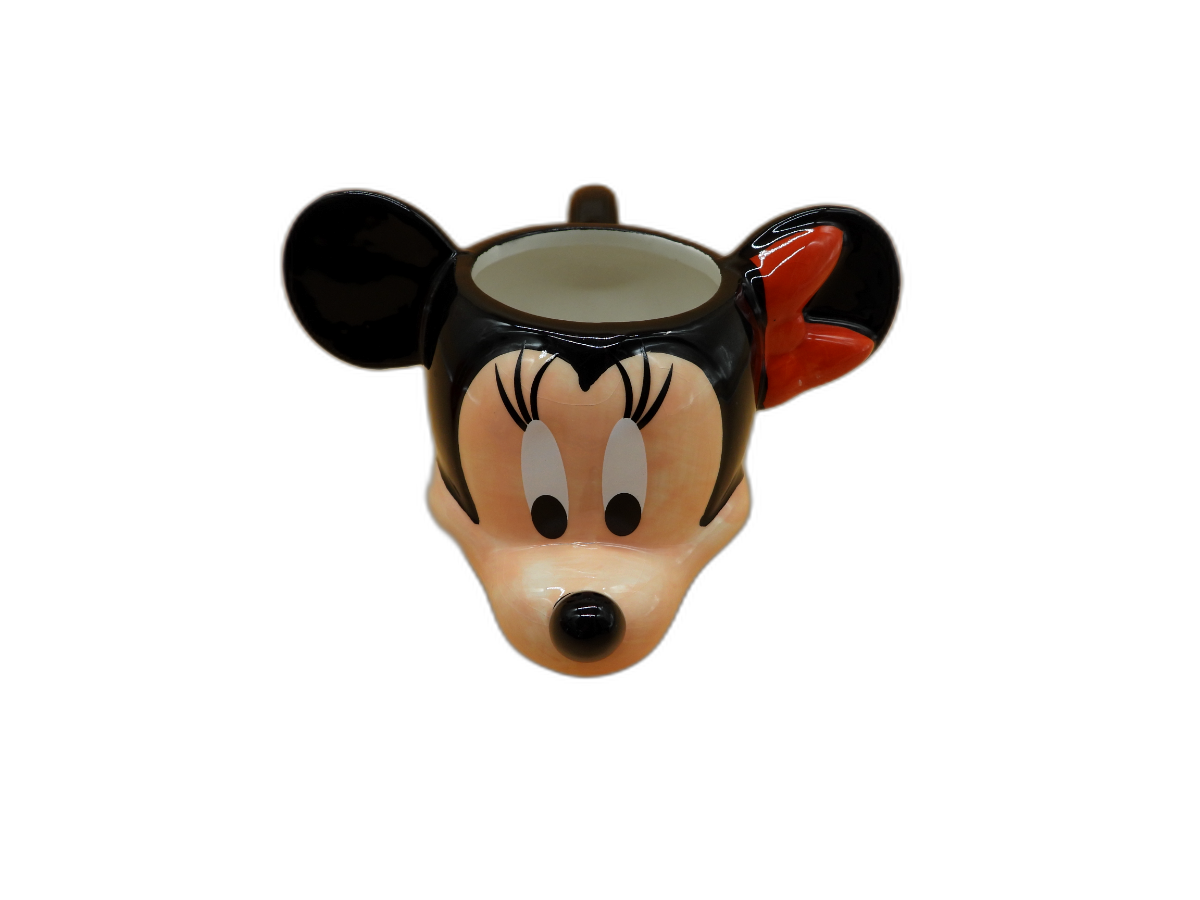 Disney Minnie Mouse Sculpted Ceramic Mug 20 Oz Stor