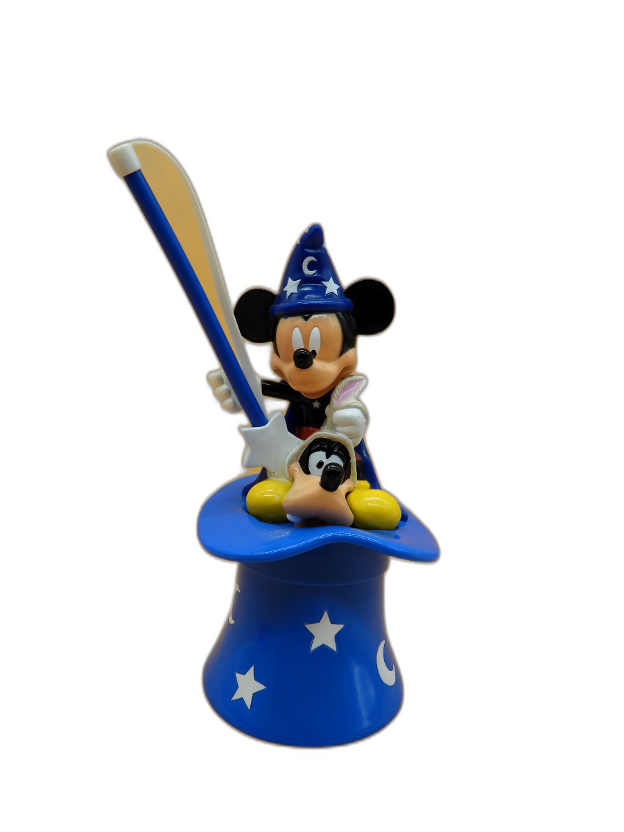 Disney Sorcerer Mickey Mouse Figurine With Magic Hat